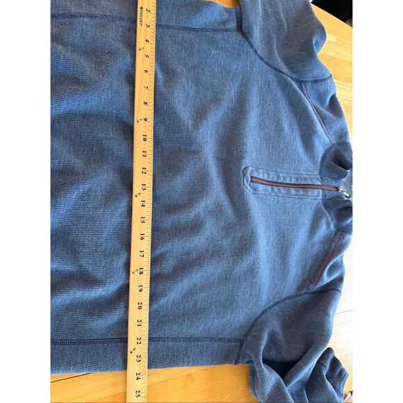 Tommy Bahama Men's 2XL REVERSIBLE Quarter Zip  Pullover Sweater - Picture 8 of 13